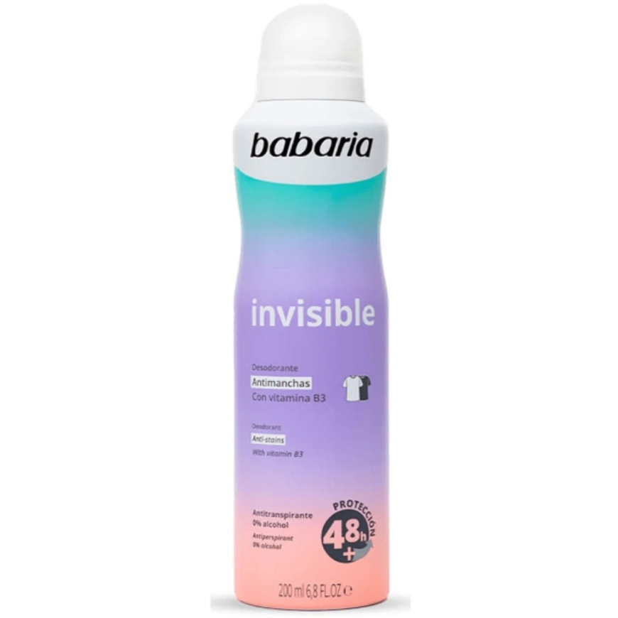 Babaria Invisible deodorandi pihusti 200ml