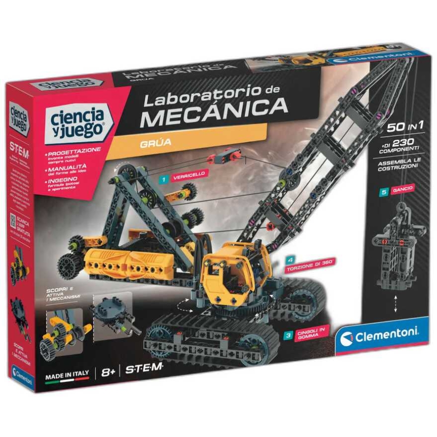 Clementoni Mechanics Roomrauger Crane
