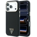 Guess Kevlar Triangle Logo MagSafe vāks iPhone 18 Pro Max / 17 Pro Max - Melns