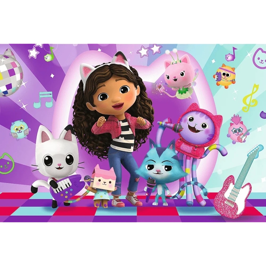 Trefl Puzzle 100 pcs - Gabby's Dollhouse + collectible poster – 2