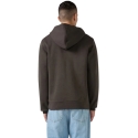 Miesten takki Champion Huoodattu Täysiveto Sweatshirt ruskea 221794 GS509 (XL)