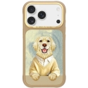 NIMMY dėklas GENTLE PETS SERIES DOG, suderinamas su MagSafe, skirtas IPHONE 18 Pro Max/17 Pro Max, ruda NIMMY dėklas GENTLE PETS SERIES DOG, suderinamas su MagSafe, skirtas IPHONE 18 Pro Max/17 Pro Max, ruda