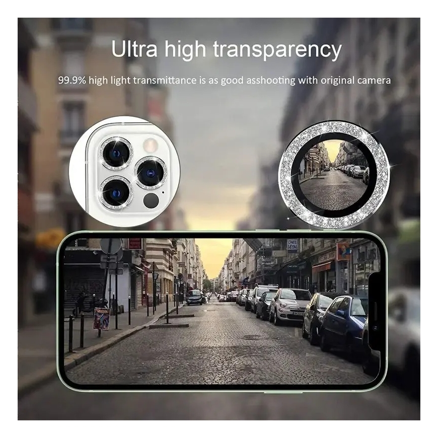 HARD DIAMOND camera lens protector for Samsung Galaxy S26 (S942) gold (3 pcs.) – 5
