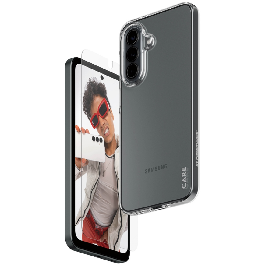 Panzer Glass Kaitsekomplekt CARE by PanzerGlass Fashion 2in1 Korpus+Klaas Samsung Galaxy A37 5G Läbipaistev – 3
