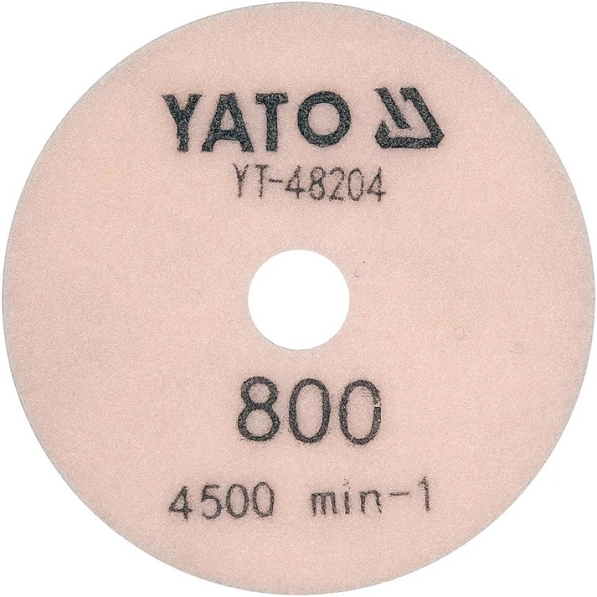 Yato Toya Diamond Grinding and Polishing Disc for Stone Material, Granite, Concrete | 100 mm | P800 (YT-48204) – 2