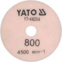 Yato Toya Diamond Grinding and Polishing Disc for Stone Material, Granite, Concrete | 100 mm | P800 (YT-48204)
