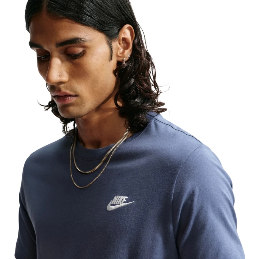Vyriški marškinėliai Nike Club Tee mėlyna AR4997 491 (M) – 5
