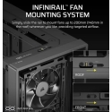 Corsair FRAME 4000D RS koka datorpašs, Midi-Tower, E-ATX - koka, melns