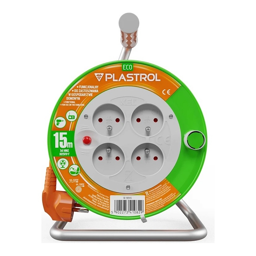 Plastrol Барабанный удлинитель eco – 2