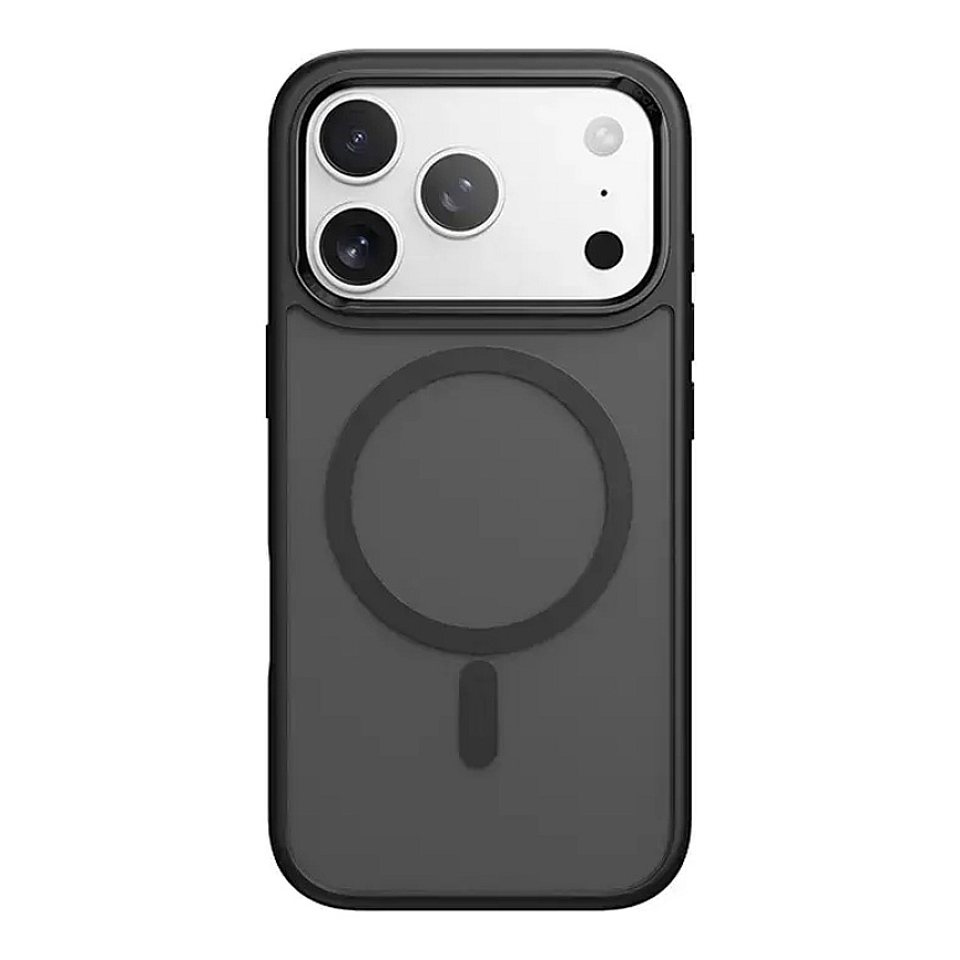 Rock Guard Touch Matte Series telefono dėklas iPhone 17 Pro Max juodas