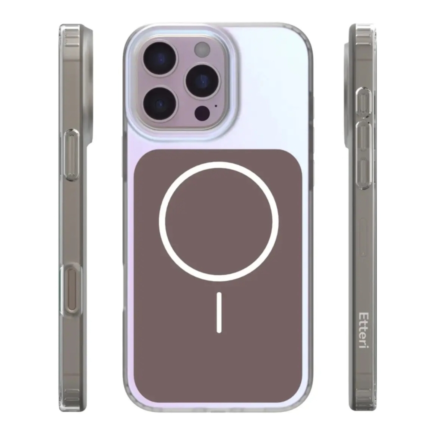 Etteri Hidden Pearl Epoxy Mag telefoni ümbris iPhone 16 Pro Max pruun – 3