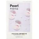 Missha Airy Fit veido kaukė su perle - šviesinanti ir drėkinanti 19,0 g Missha Airy Fit veido kaukė su perle - šviesinanti ir drėkinanti 19,0 g