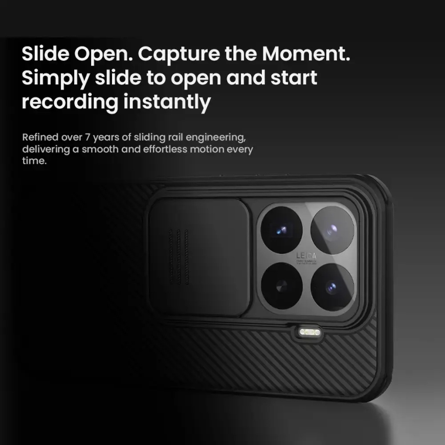 Чехол Nillkin CamShield PRO для Xiaomi 17T Черный – 2