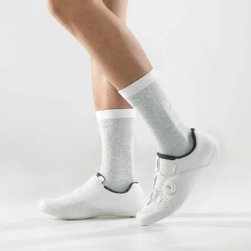 Rockbros 490025001 ROAD TO SKY Jalgrattasokid 43-46 cm - Valge – 2