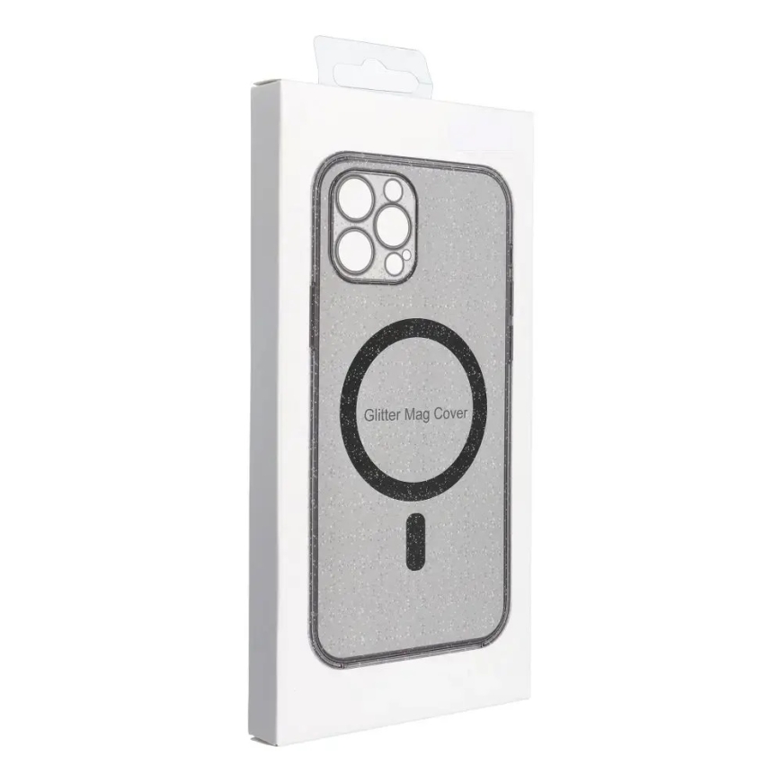 Kirkas Mag-kansi ja kameran suoja puhelimen kotelo, jossa MagSafe-tuki Samsung Galaxy S26+:lle (S947) musta – 4