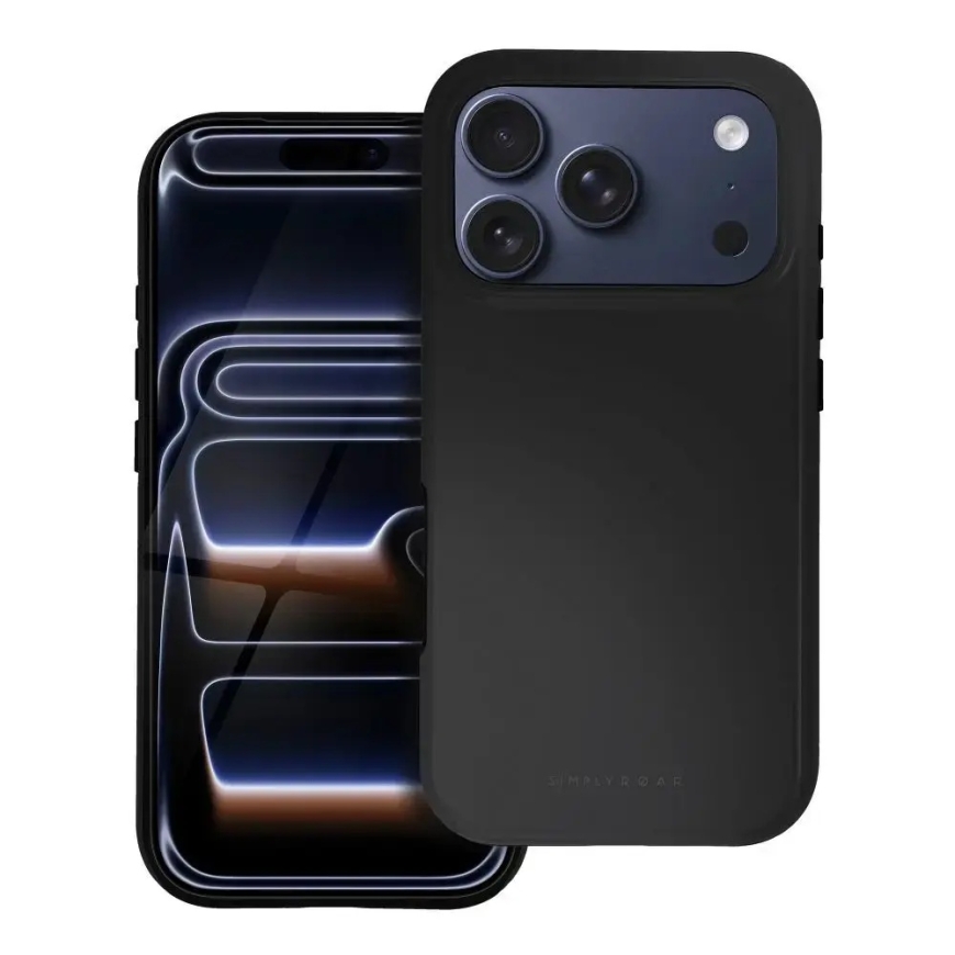 Roar Rainbow Bumper phone case with MagSafe support for Samsung Galaxy S26 Ultra (S948) black