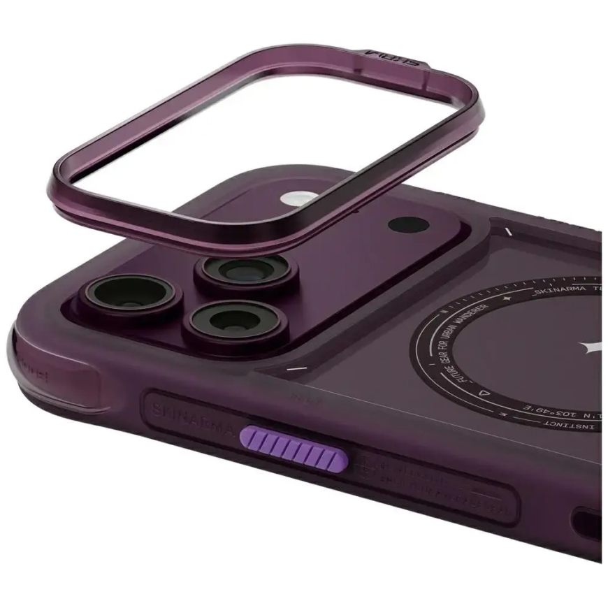 Case Skinarma Avion MagSafe iPhone 18 Pro Max / 17 Pro Max burgundy – 3