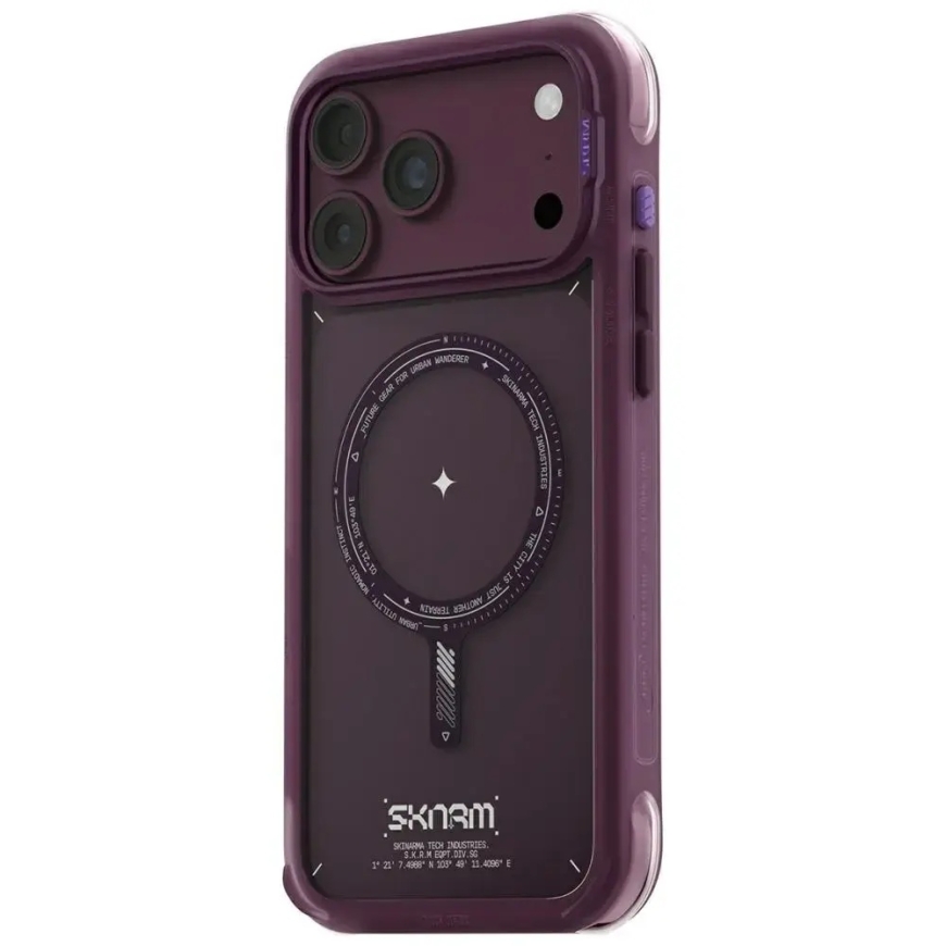 Case Skinarma Avion MagSafe iPhone 18 Pro Max / 17 Pro Max burgundy – 5