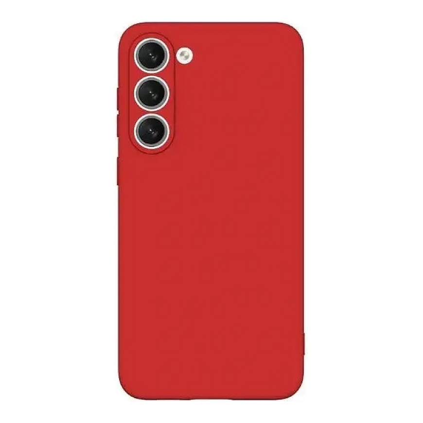 Beline Silicone telefono dėklas Samsung Galaxy S23 (S911) raudonas