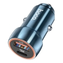 HOCO Z46A car charger | 20W | PD, QC | USB-C, USB-A | blue HOCO Z46A car charger | 20W | PD, QC | USB-C, USB-A | blue