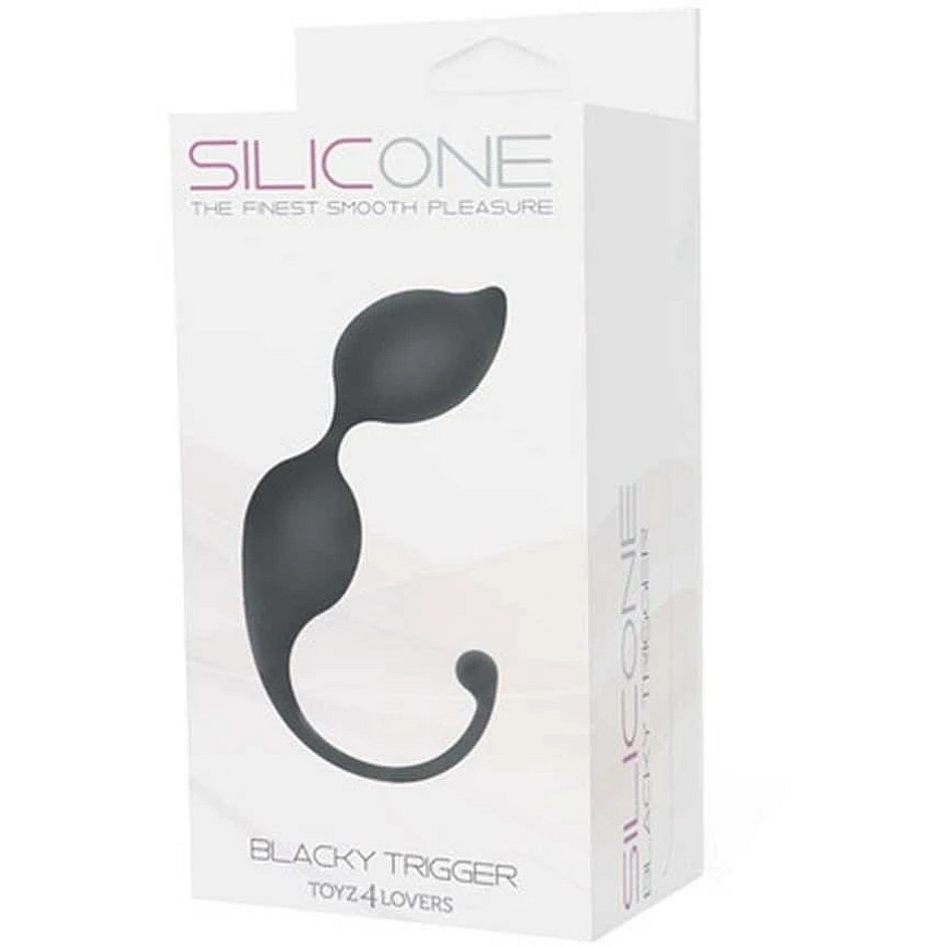 Toyz4Lovers Balls-TRIGGER SILICONE Black