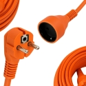 Extralink PowerLink | Power Extension Cable | 50 m, orange, ungrounded, 2 x 1.5 mm²