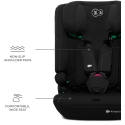 KINDERKRAFT automašīnas sēdeklis I-COMFY, i-Size, melns, KCICOM00BLK0000 KINDERKRAFT automašīnas sēdeklis I-COMFY, i-Size, melns, KCICOM00BLK0000