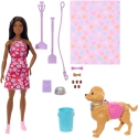 Mattel Lėlė Barbie su šuniuku ir šepetėliu Mattel Lėlė Barbie su šuniuku ir šepetėliu