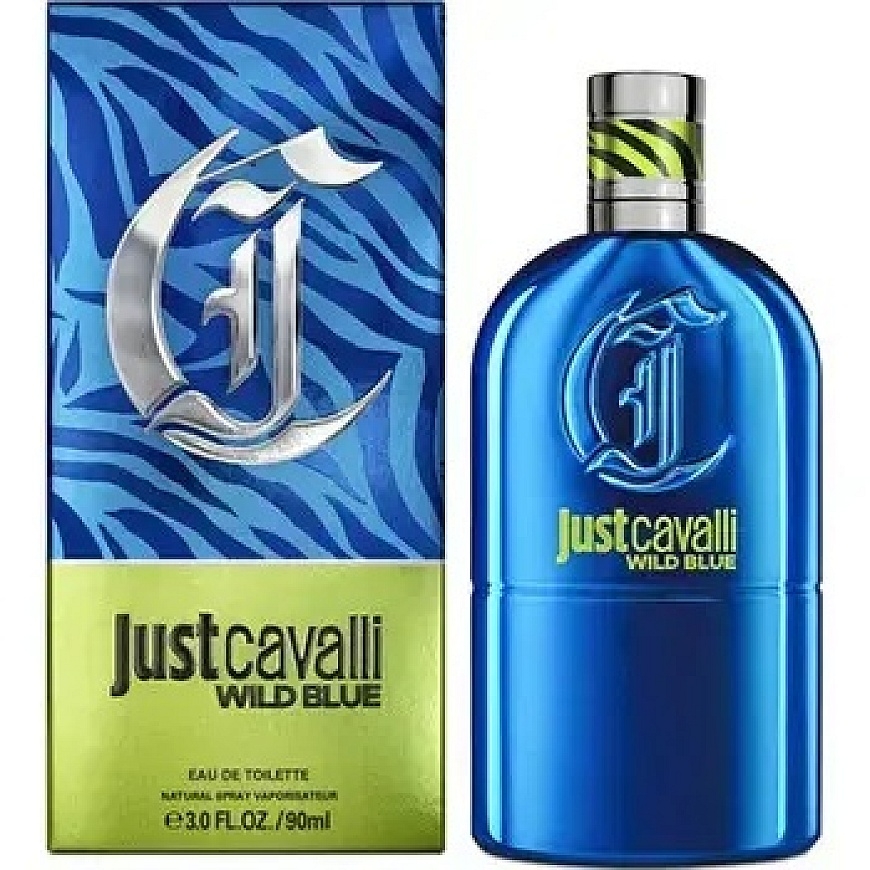 Roberto Cavalli Just Cavalli Wild Blue (EDT) tualettvesi meestele 90 ml