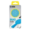 SBS MAG Grippy MagSafe Compatible Holder with Suction Cup and Ear - Blue SBS MAG Grippy MagSafe Compatible Holder with Suction Cup and Ear - Blue