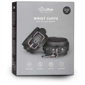 Easytoys Kajdanki-Juodas Leather Handcuffs Easytoys Kajdanki-Juodas Leather Handcuffs
