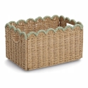 Storage basket, woven ZELLER, 38 x 25 x 22 cm Storage basket, woven ZELLER, 38 x 25 x 22 cm