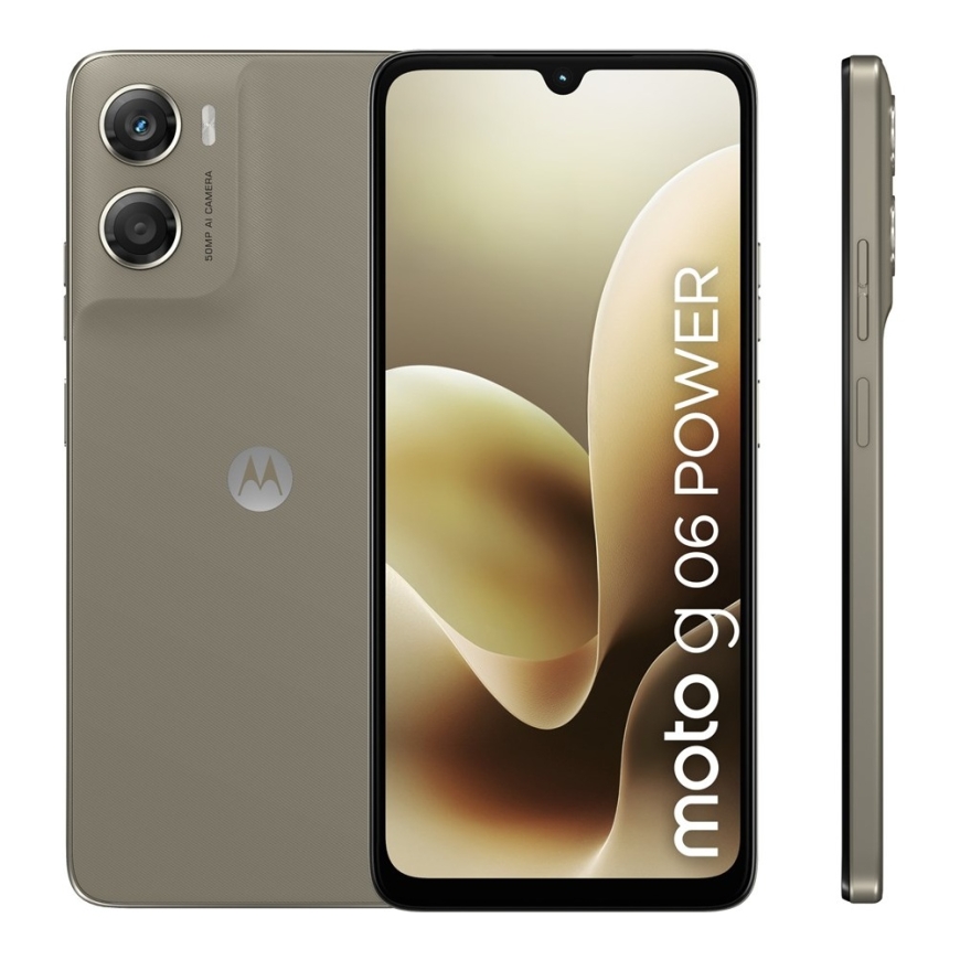 Motorola moto g06 power 17.5 cm (6.88") Dual SIM Android 15 4G USB Type-C 4 GB 256 GB 7000 mAh Khaki