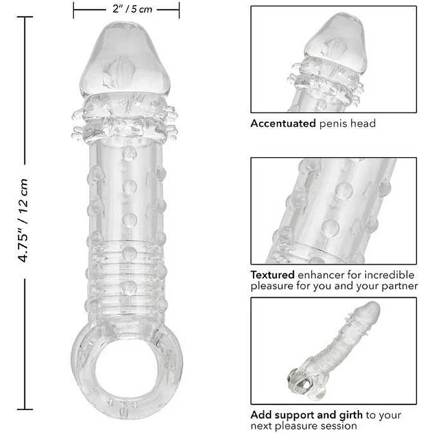 Caurspīdīgs Calexotics Ultimate Stud Extender – 5