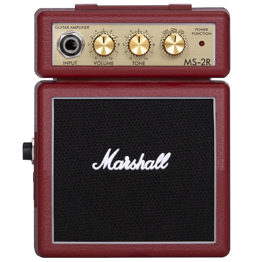 Marshall MS-2 Red - микро гитарный усилитель