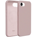 Silikoonist Mag kaitse iPhone 16e / 17e, helesinine roosa Silikoonist Mag kaitse iPhone 16e / 17e, helesinine roosa