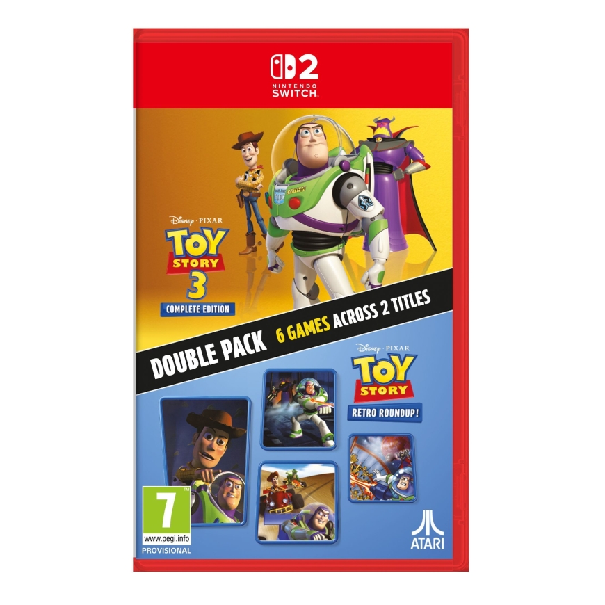 Toy Story: Retro Roundup! + Toy Story 3 Complete Edition Double Pack (Switch2)