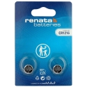 Paristot – Renata CR1216 3 V litiumelementit, 2 kpl. Paristot – Renata CR1216 3 V litiumelementit, 2 kpl.