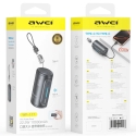 Awei WP-117 Power Bank | 10,000 mAh | 22.5W | USB-C | black Awei WP-117 Power Bank | 10,000 mAh | 22.5W | USB-C | black