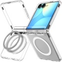 Spigen Ultra Hybrid Pro MagSafe Samsung Galaxy Z Flip 8 Selge Valge Spigen Ultra Hybrid Pro MagSafe Samsung Galaxy Z Flip 8 Selge Valge