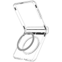 Spigen Ultra Hybrid Pro MagSafe Samsung Galaxy Z Flip 8 Kirkas Valkoinen Spigen Ultra Hybrid Pro MagSafe Samsung Galaxy Z Flip 8 Kirkas Valkoinen