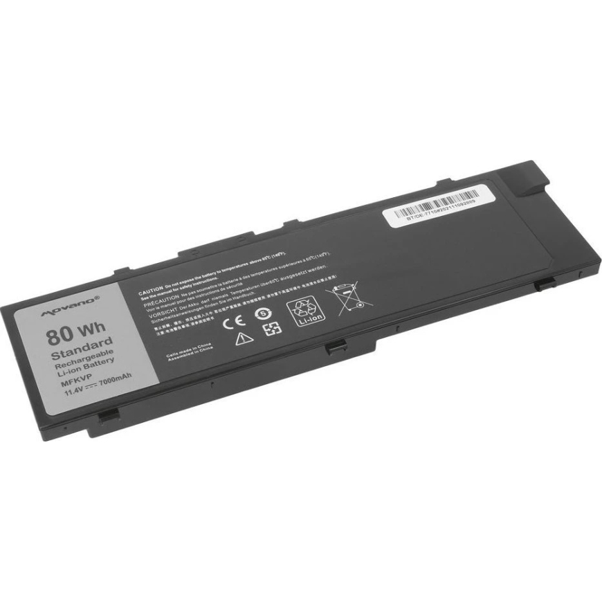 Movano Bateria mfkvp do dell precision 15 7510 17 7710 - 7000 mah (80 wh) – 3