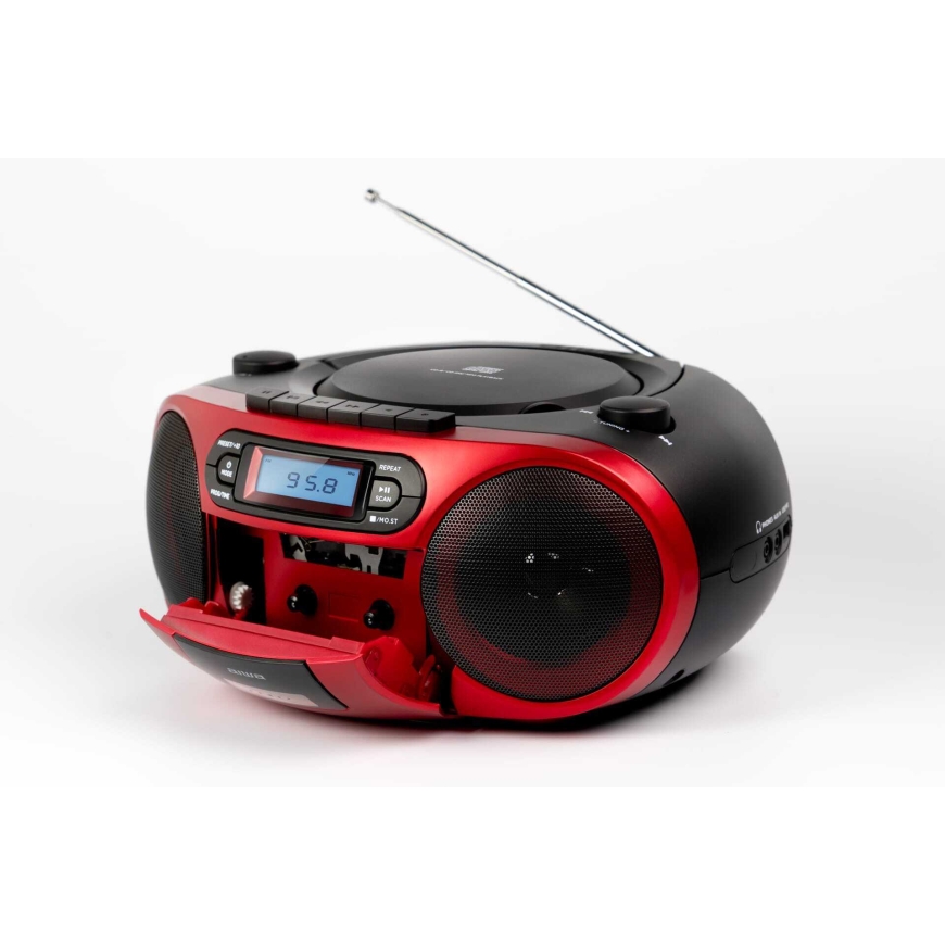 Aiwa RC-250RD portable radio, red – 2