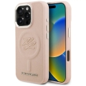 Karl Lagerfeld Initial & Metal Logo phone case with MagSafe support for iPhone 16 Pro Max pink Karl Lagerfeld Initial & Metal Logo phone case with MagSafe support for iPhone 16 Pro Max pink