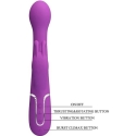 PRETTY LOVE – Dejon Lilla, 7 vibratsioonifunktsiooni, 4 tõukeseadet, 4 pöörlemisfunktsiooni PRETTY LOVE – Dejon Lilla, 7 vibratsioonifunktsiooni, 4 tõukeseadet, 4 pöörlemisfunktsiooni