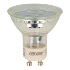 LED linijinė lemputė Registered GU10 SMD 220-260V 1W 80lm 2700K