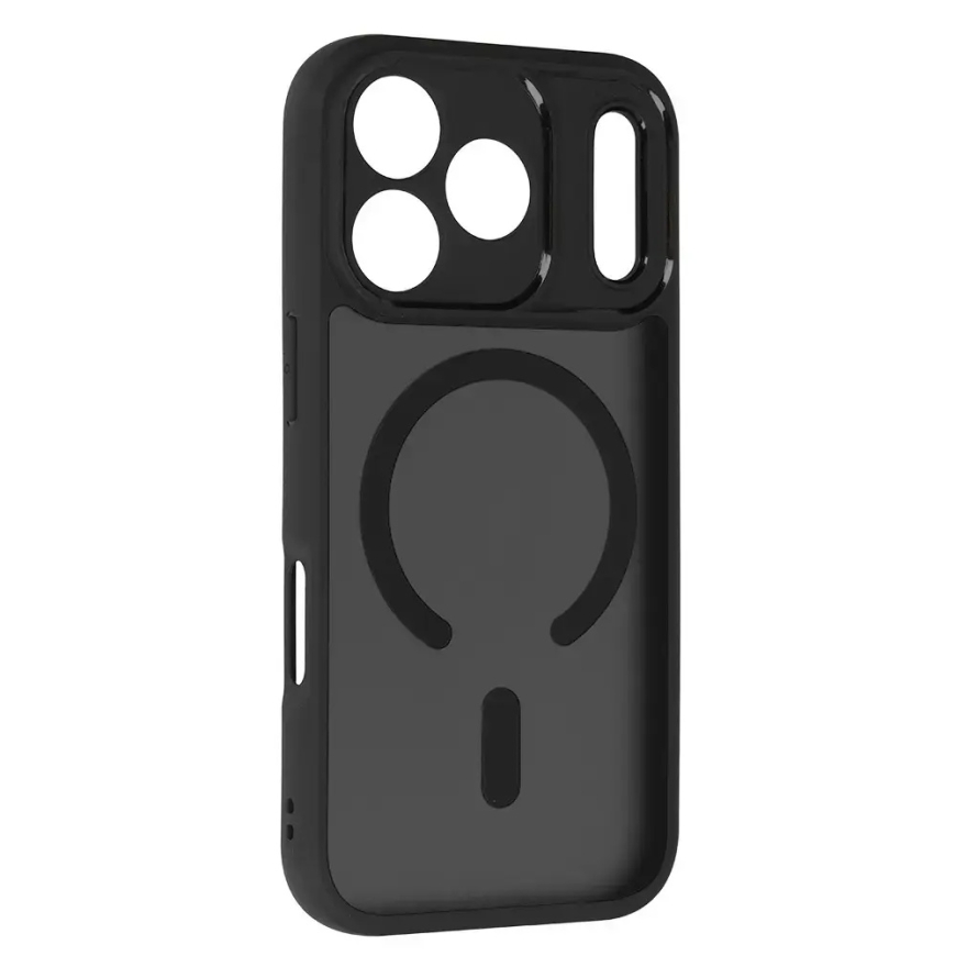 Fusion Full Matte telefono dėklas su MagSafe palaikymu Xiaomi 17T Pro juodas – 2