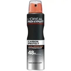 L´Oréal MEN EXPERT Carbon Protect Антиперспирант - Антиперспирант для мужчин 150 мл