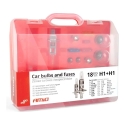 Car bulbs and fuses 18 pcs 2xH1 AMIO-01495 Car bulbs and fuses 18 pcs 2xH1 AMIO-01495