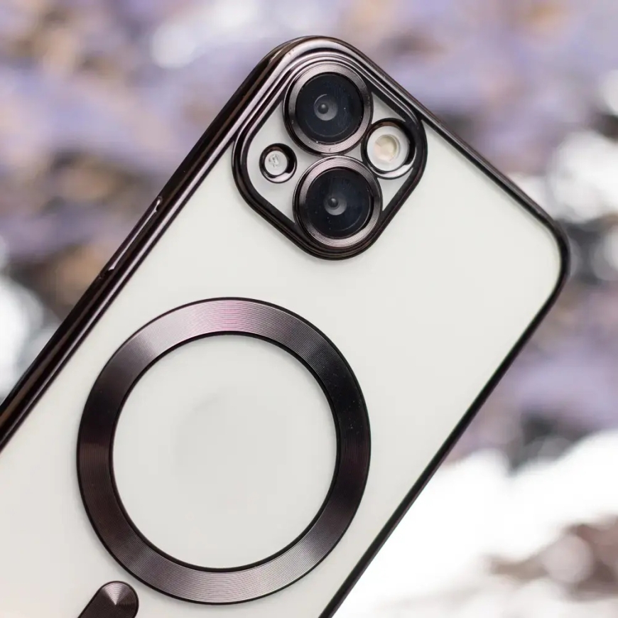 Color Chrome Mag telefoni ümbris MagSafe toega iPhone 17 Air must – 5